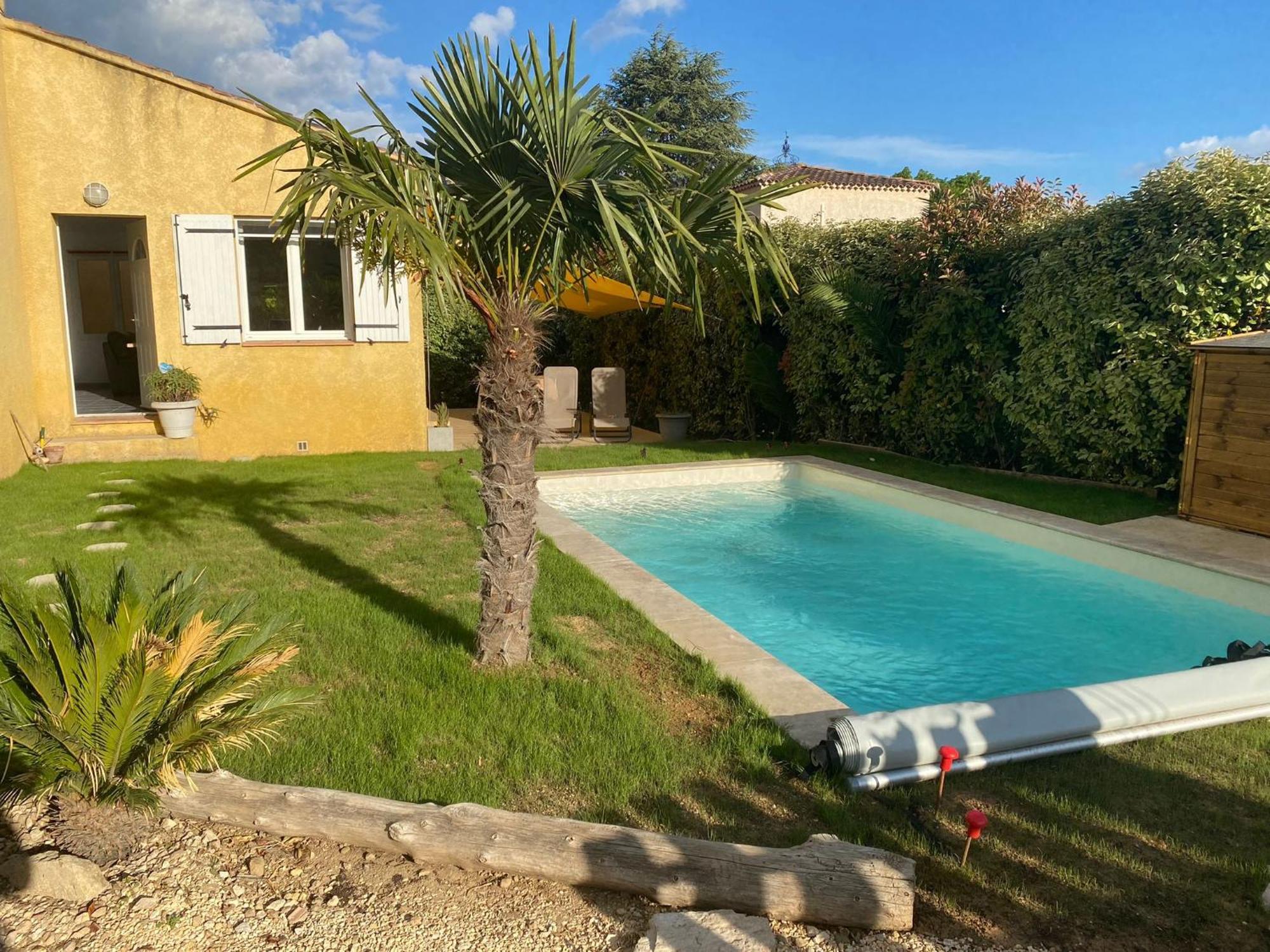 Вілла Maison Avec Piscine Donnant Sur Les Vignes, Proche D'Uzes Valliguieres Екстер'єр фото